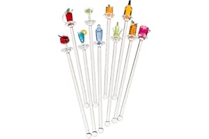 Prodyne Happy Hour Swizzle Sticks, Colors may vary