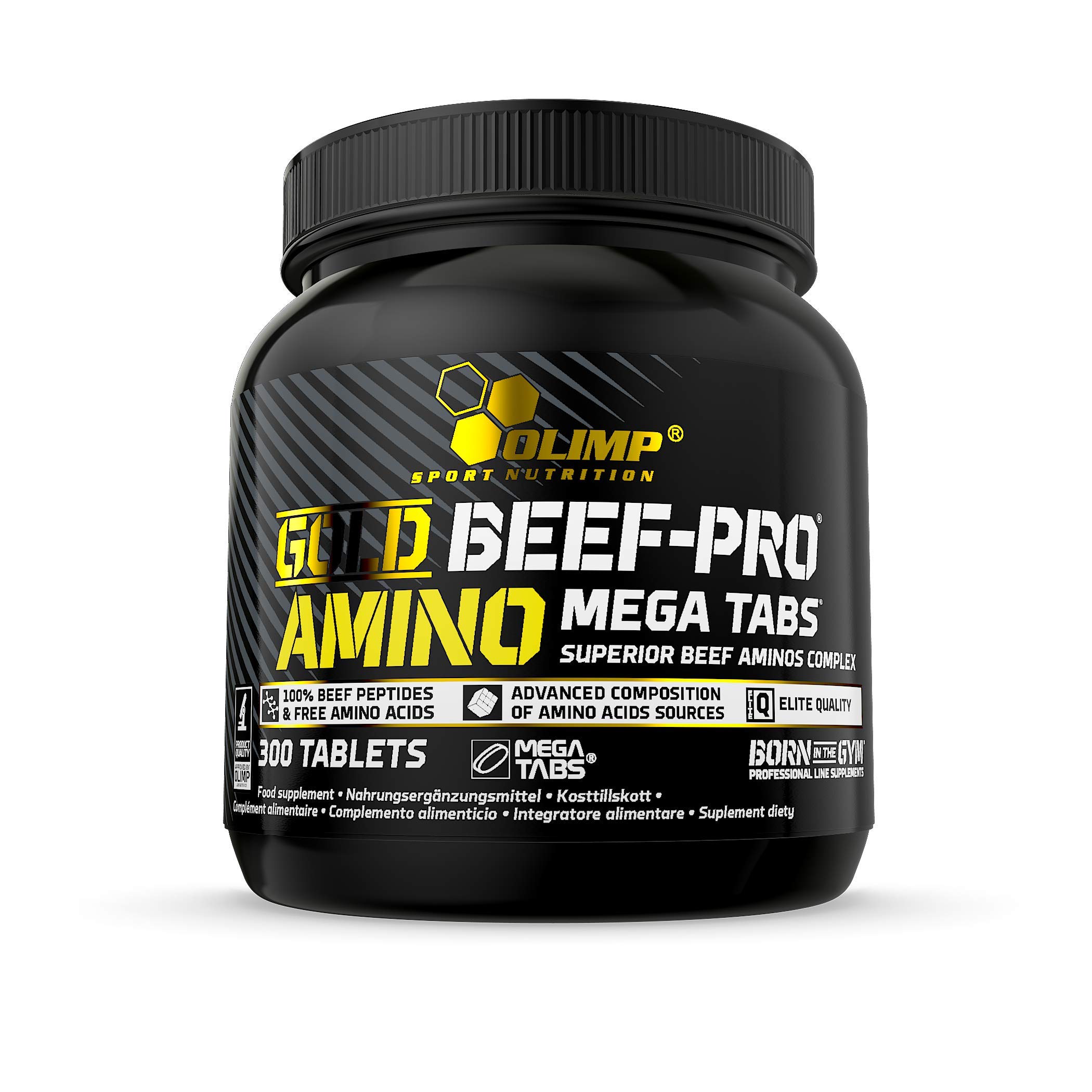 Olimp Labs Gold Beef-Pro Amino Tablets, Pack of 300 Mega Tablets