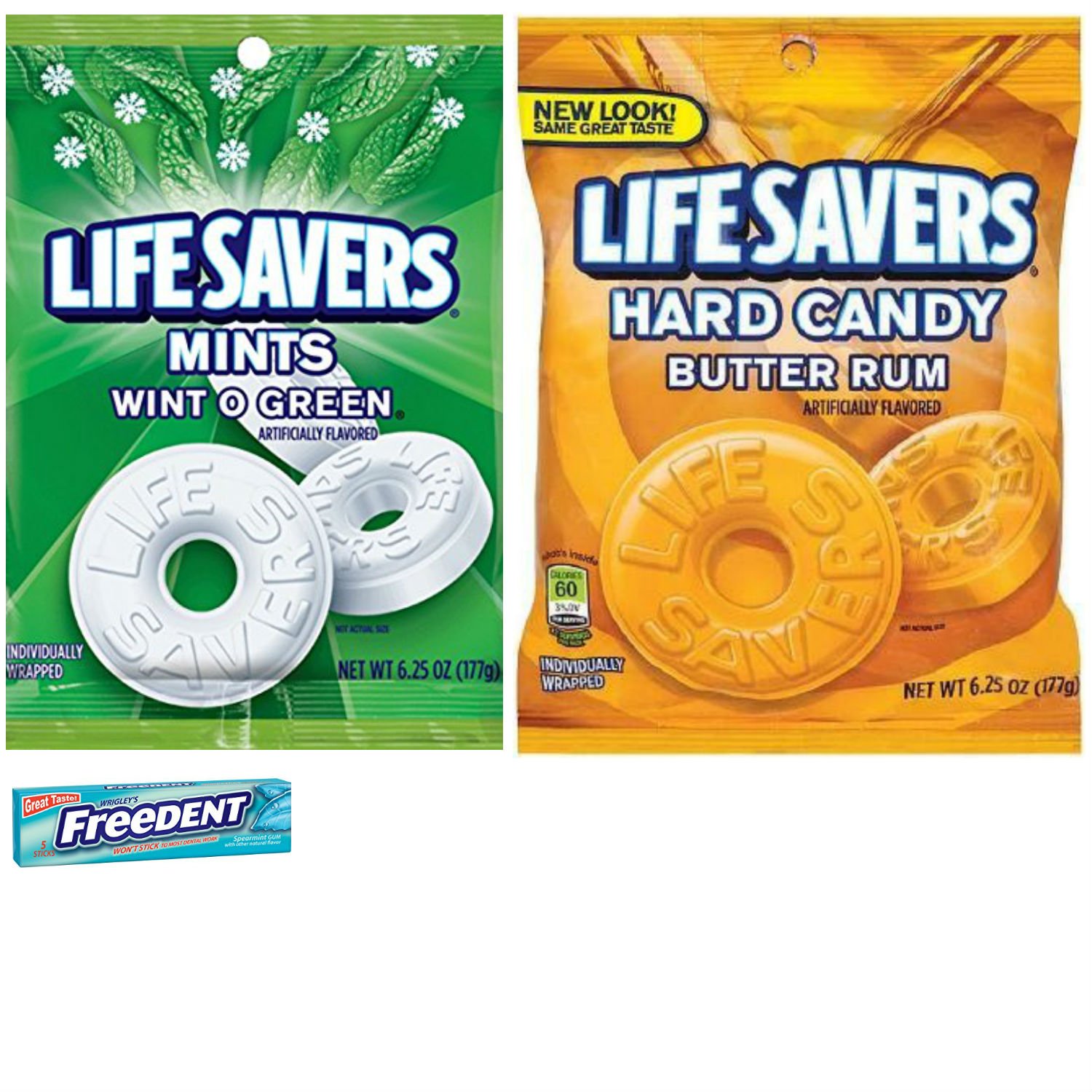 Life Savers Large Bag Individually Wrapped Hard Candy Variety Pack