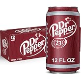 Dr Pepper Soda, 12 fl oz cans, 12 pack
