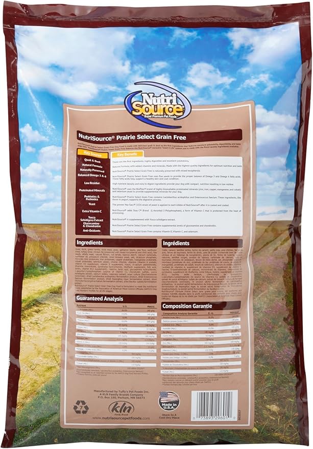 nutrisource duck and quail