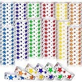 BBTO 1800 Pcs Star Events Wristbands Colored Paper Wristbands for Events Waterproof Neon Party Event Bracelets Hand Bands Colorful Arm Bands for Party Wedding Festival