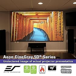 Elite Screens Aeon CineGrey 5D, 150-Inch Diagonal