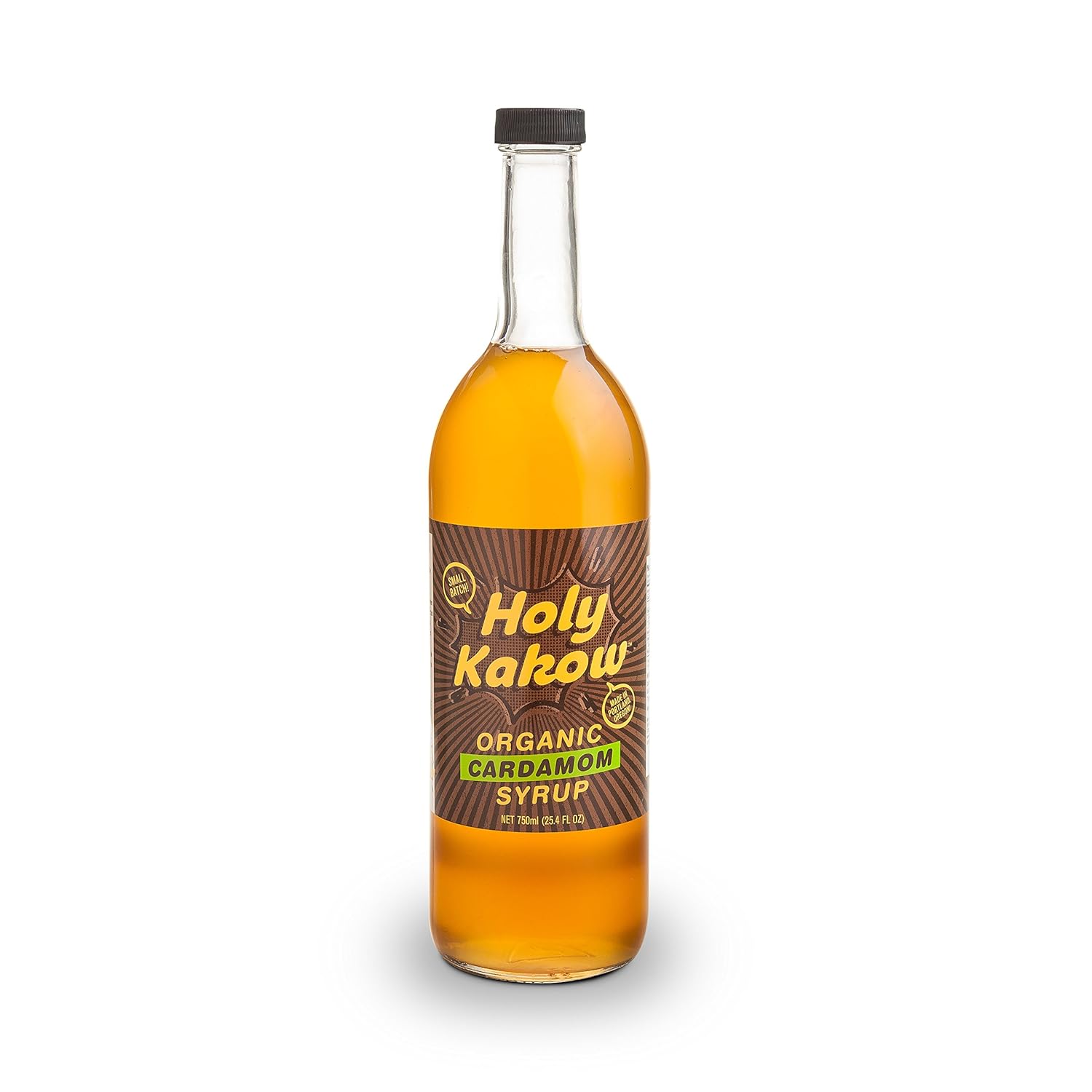 Holy Kakow Cafe Organic Cardamom Syrup - 750ml
