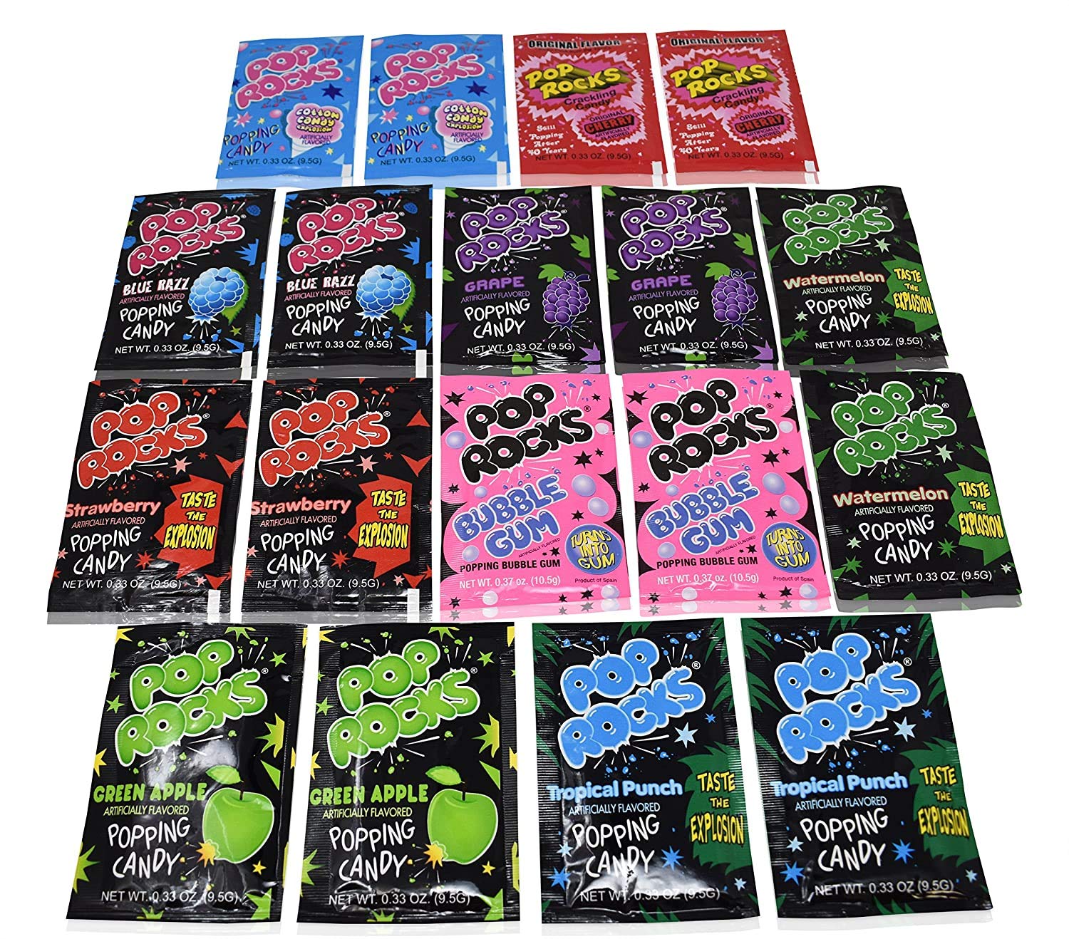 Mua BLUE RIBBON, Pop Rocks Pack - 9-Flavor Variety- 36 Piece trên ...