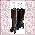 The Boot Hanger - Shoe Storage Space Saver (set of 3); Boot Hanger, Boot Holder, Boot Clips (SILVER) by Boottique- The Boot H