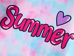 Dolphin&Fish Kids Short Pjs Girls Summer Pajamas