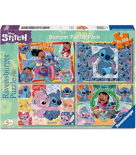 Amazon.com: Disney Lilo & Stitch 20th Anniversary Jigsaw Puzzle
