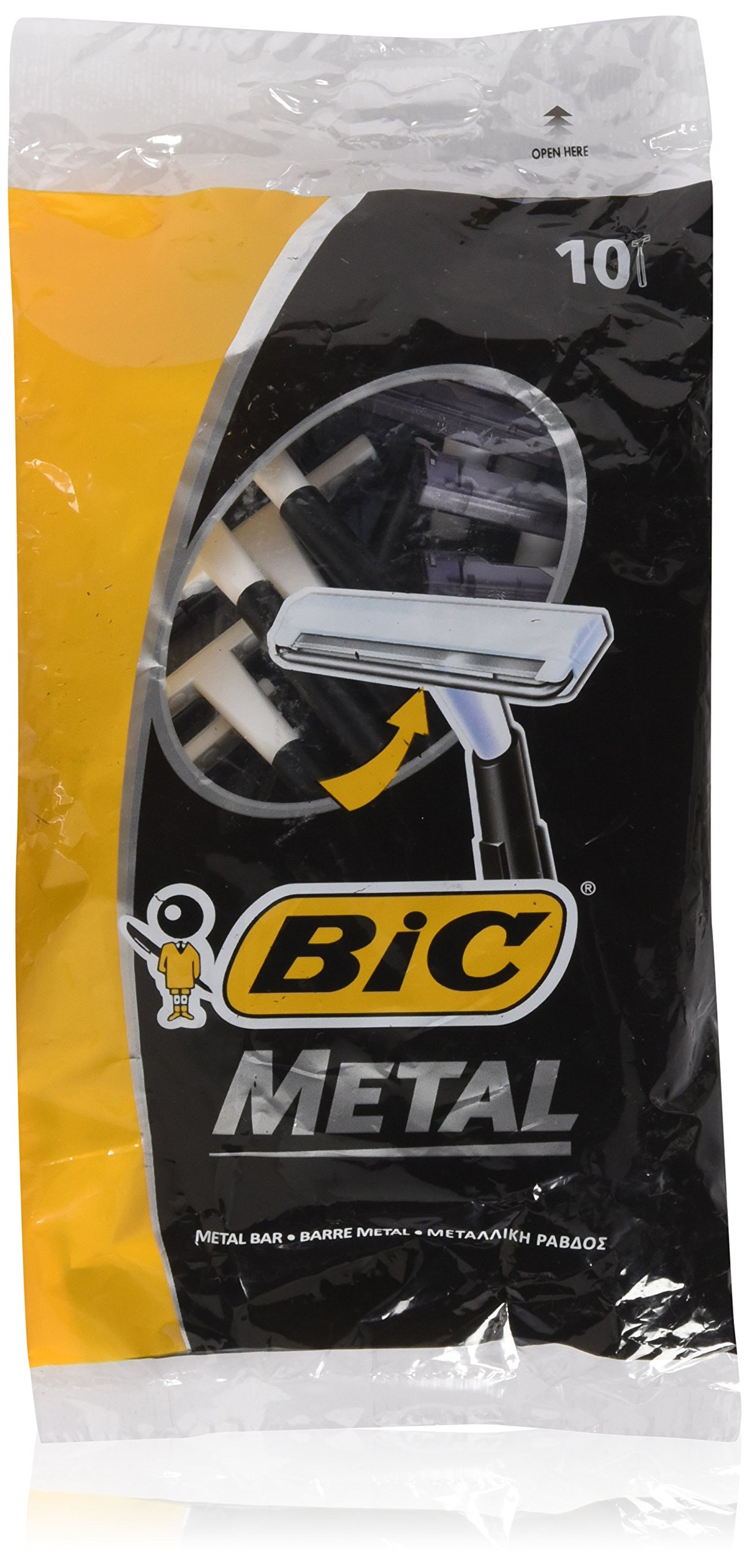 Bic Metal Disposable Men's Shaving Razors 10Count x 1 Pack eBay