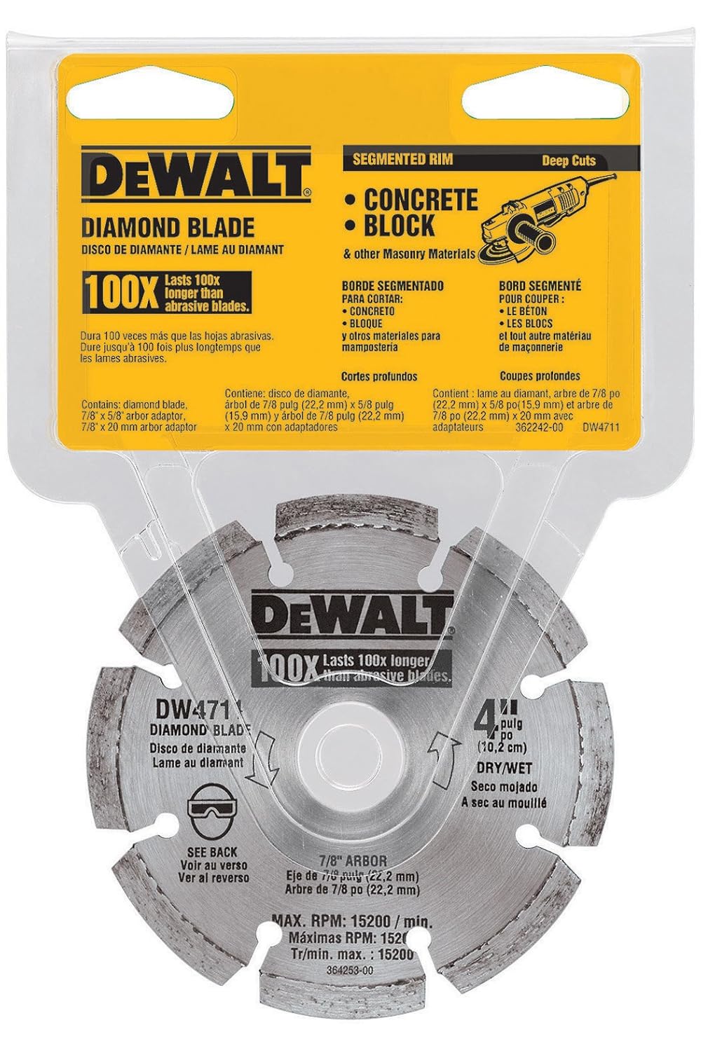 Best dewalt 14′ diamond chop saw blade