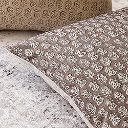 Foindtower Set of 2 Decorative Neutral Floral Print