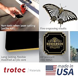 Trotec TroLase | 12"x24"x1/16", 4 Pcs | Gloss