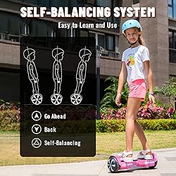 SIMATE Scooter, Bluetooth Speakers and LED Light-Up