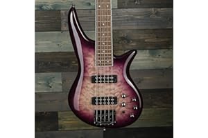 Jackson JS Series 5-String Spectra Bass JS3QV, Purple Phaze, Laurel Fingerboard