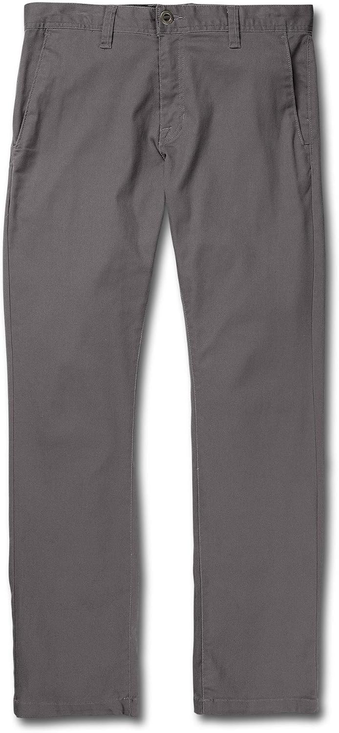 Volcom Men's Frickin Modern Fit Stretch Chino Pant: Clothing