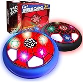 PHOSEA Hover Soccer Light-Up Ball, Set of 2 LED Soccer Ball Toys,Indoor Toy Games Gifts for Birthday, Kids, Boys for Age 6, 7, 8, 9, 10, 11, 12 Years Old for Boys Kids