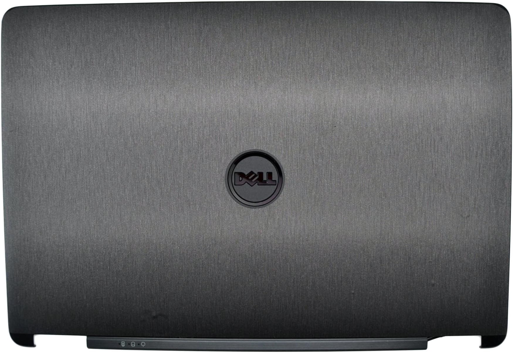PrimoSkins Dell Latitude 12.5" e7250 Top Cover Laptop Lid Vinyl Skin Sticker Decal - Brushed Grey