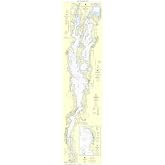 Lake Champlain - 2013 Vermont - New York Nautical Chart - Custom Print