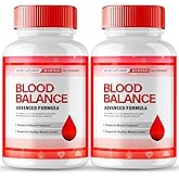 Blood Balance Blood Formula Support Supplement Capsules, Official BloodBalance Pills - Extra Strength, Premium Formula for Healthy Circulation & Stable Levels, All Natural Health Reviews (2 Pack)