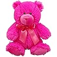 Anico 8" Colorful Cutie Bear, Hot Pink