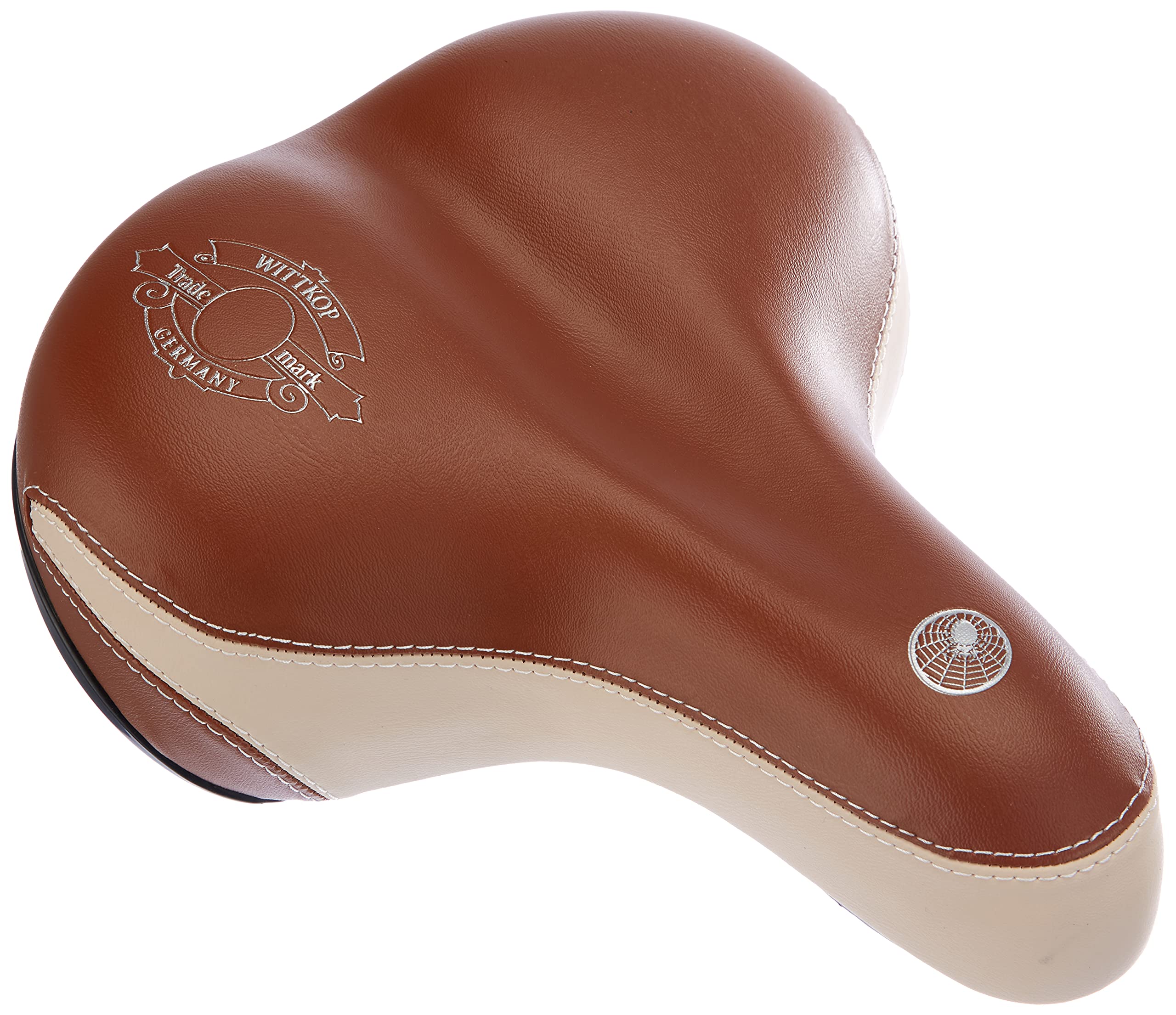 Prophete Foam Padded Tour/City Saddle - Brown/Beige