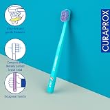 Curaprox Swiss 1560 Soft Toothbrush 0.15mm 3 Pack Assorted Colors view 3