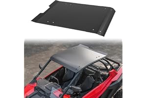 SAUTVS Aluminum Roof Top for RZR RPO XP/RZR Pro S, Black Heavy Duty Aluminum Hard Roof Top 2 Seater Sun Visor Cover for Polaris RZR PRO XP/RZR Pro S/RZR Turbo R 2020-2024 Accessories (#2883743-458)