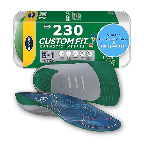 Scholl's Custom Fit Orthotics 3/4 Length Arch Support Shoe