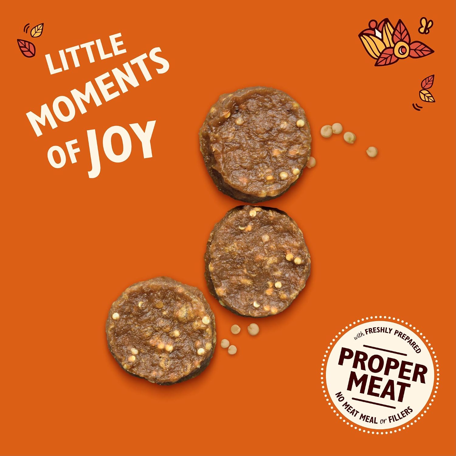 Lily’s Kitchen Made with Natural Ingredients Adult Dog Treats Packet Chomp-Away Chicken Bites for Small Medium, Large Dogs 8 x 70g - Image 5