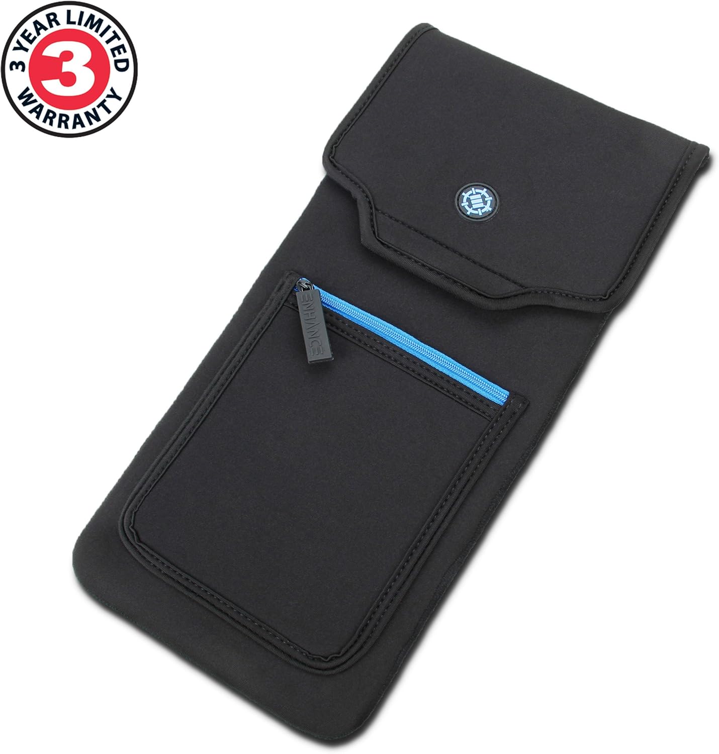 ENHANCE Keyboard Sleeve Travel Case for Tenkeyless Compact Tournament Gaming Keyboards (up to 15 Inches) with Rugged Neoprene Construction - Image 4