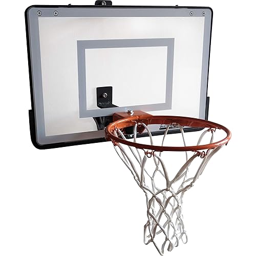 JustInTymeSports Wall Mounted Mini Basketball Hoop Mini Pro