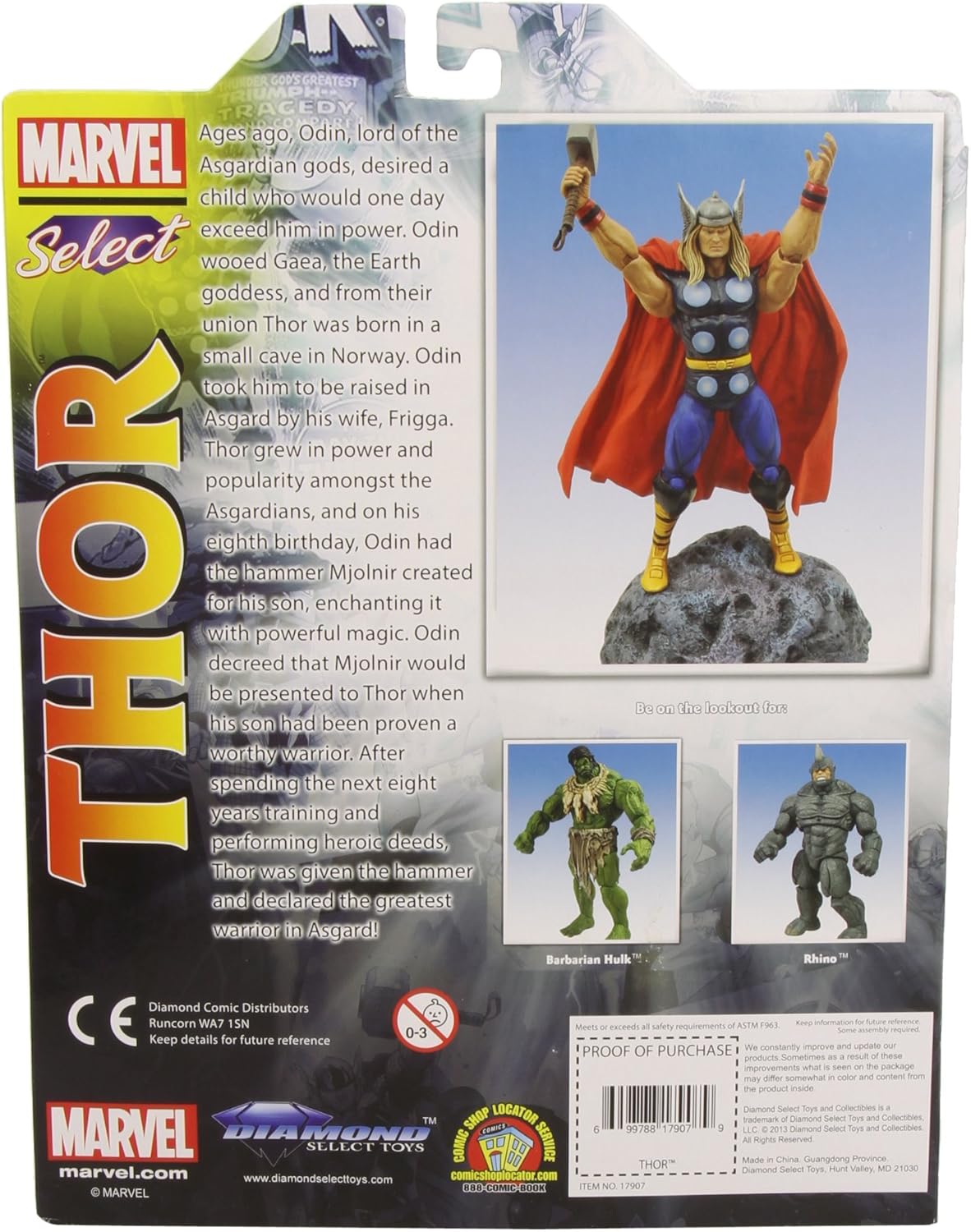 classic thor action figure