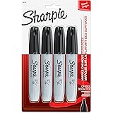 Sharpie Marqueur permanent, pointe biseautée, encre noire (38264PP)