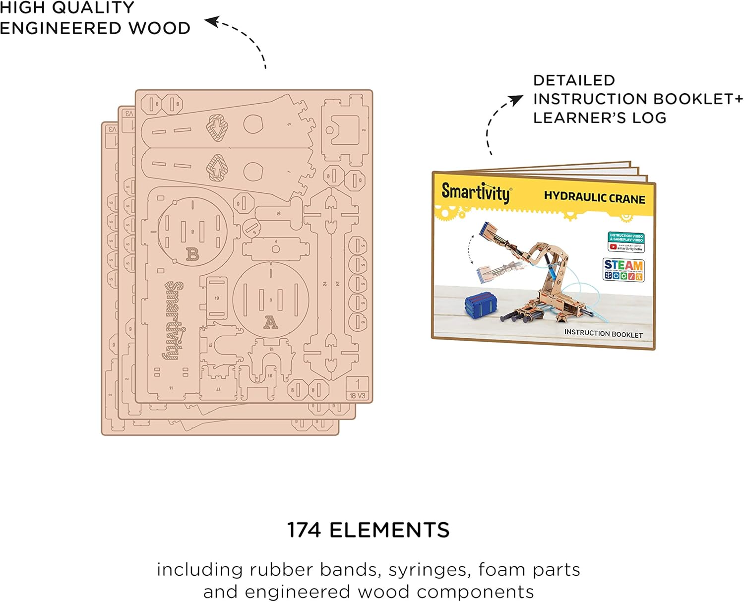 smartivity pump it move it hydraulic crane