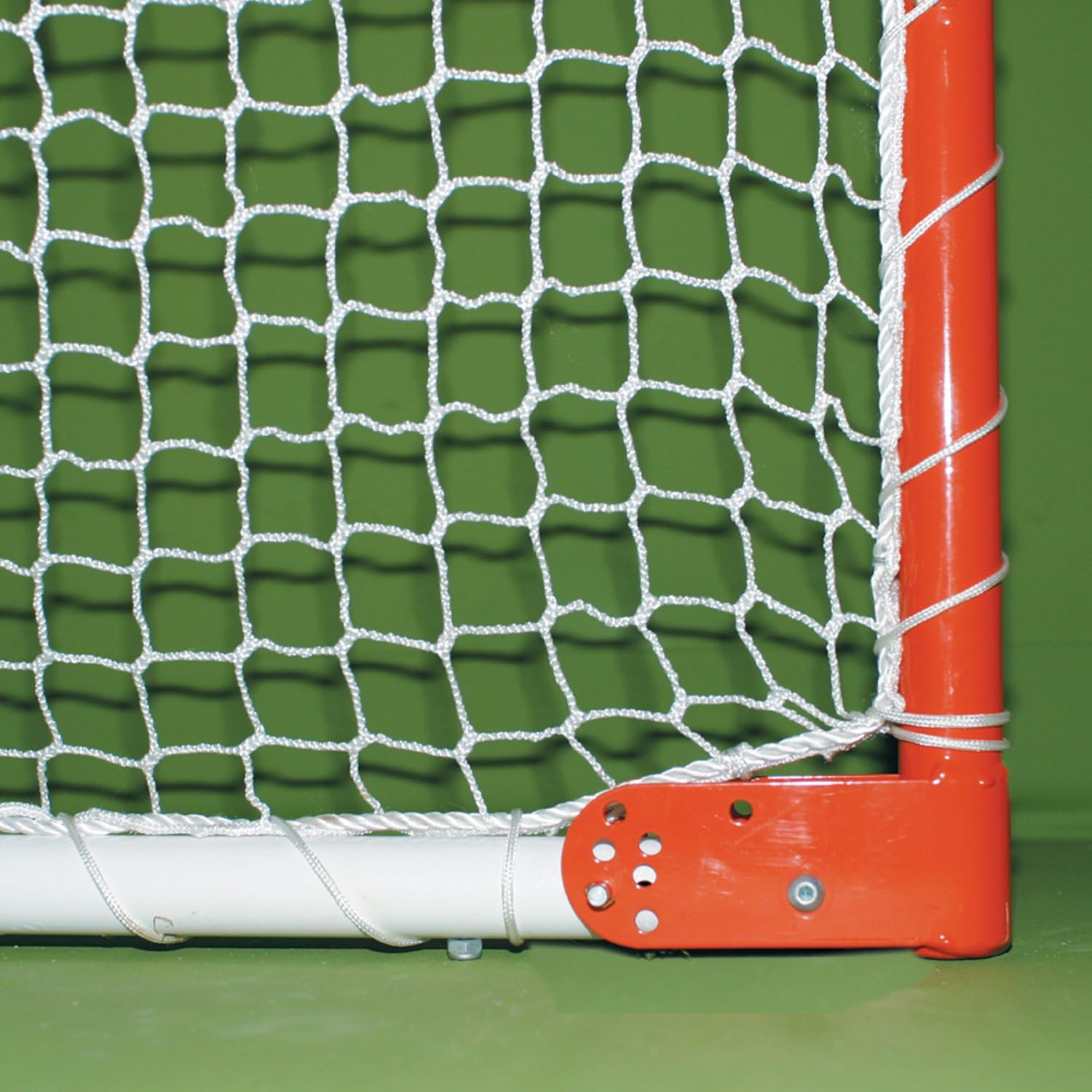 EZGoal Lacrosse Folding Goal with Backstop and Targets, Orange: Sports & Outdoors