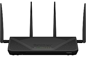 Synology RT2600ac – 4x4 dual-band Gigabit Wi-Fi router, MU-MIMO, powerful parental controls, Threat Prevention, bandwidth management, VPN, expandable coverage with mesh Wi-Fi
