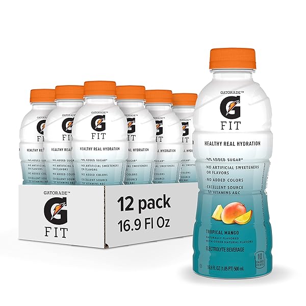 GATORADE FIT ELECTROLYTE BEVERAGE, HEALTHY REAL HYDRATION, TROPICAL...