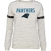Outerstuff NFL Football Teams Heathered Long Sleeve T Shirt, Girls Youth (7-16)