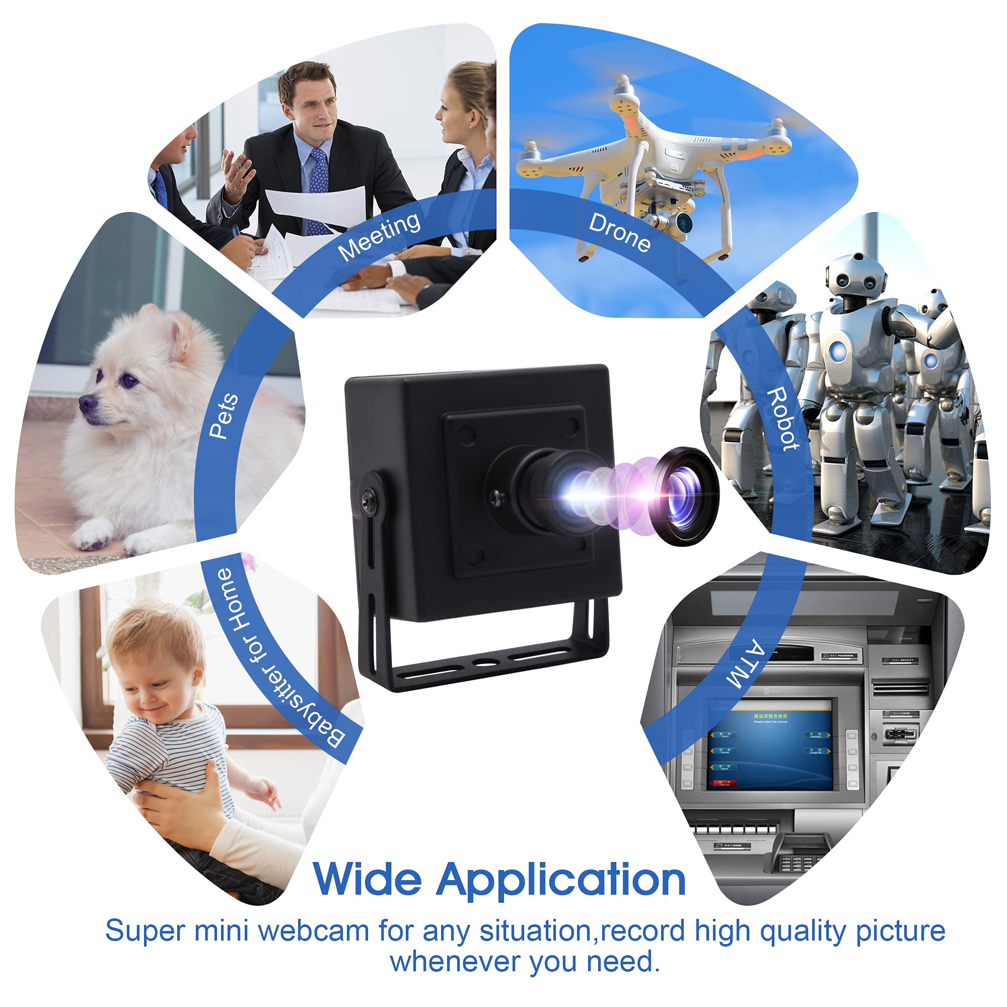 Mua ELP 4K Mini USB Camera with 3.6mm Lens and 3840x2160 HD Resolution ...