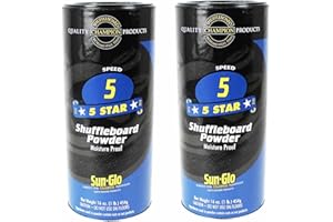 Sun-Glo #5 Shuffleboard Powder Wax (16 oz.) (Pack of 2)