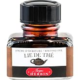 Jacques Herbin 13044T- 30ml Bottle of Ink for Fountain Pens and Rollerball Pens - Lie de The