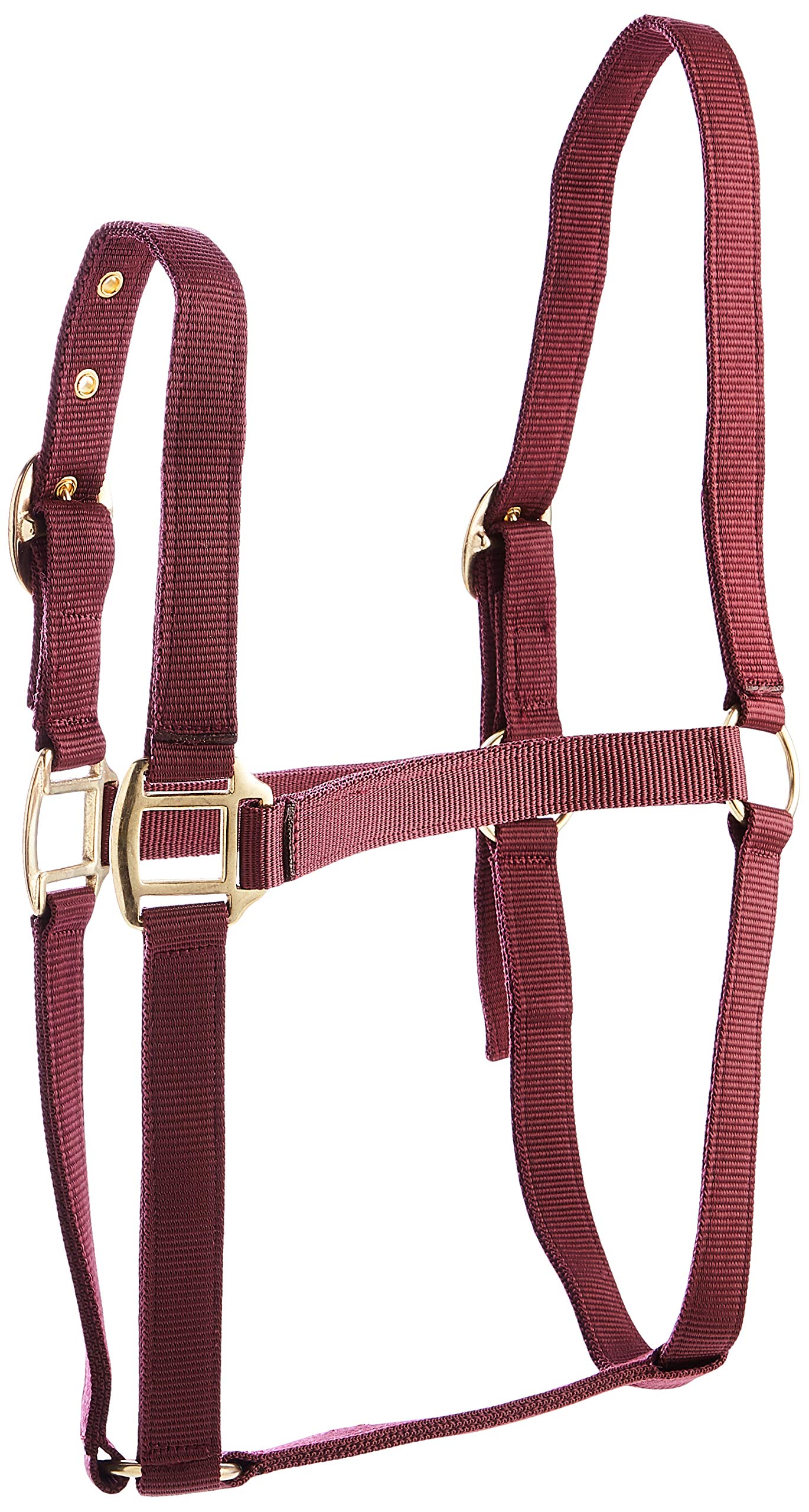 Rhinegold Nylon Headcollar - Cob - Burgundy