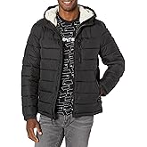 Levi's Men's Quilted Puffer With Sherpa Lined Hood