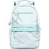 Simple Modern Ellis Backpack for School | Medium 20L Elementary Middle and High School Bookbag for Kids and Teens | Girls and Boys | Seaside Stripes