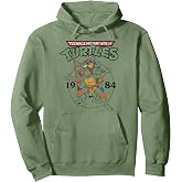 Teenage Mutant Ninja Turtles Classic Circle 1984 Hoodie Pullover Hoodie