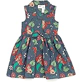 Disney Floral Chambray Skater Dress Newborn to Big Kid Sizes (0-3 Months - 14-16)