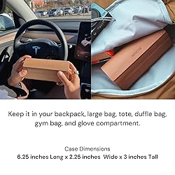 Eyeglass and Sunglass 2-Compartment Travel Case