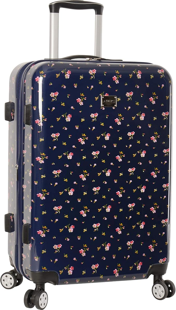 Chaps 24" Expandable Spinner Luggage Suitcase, ditzy