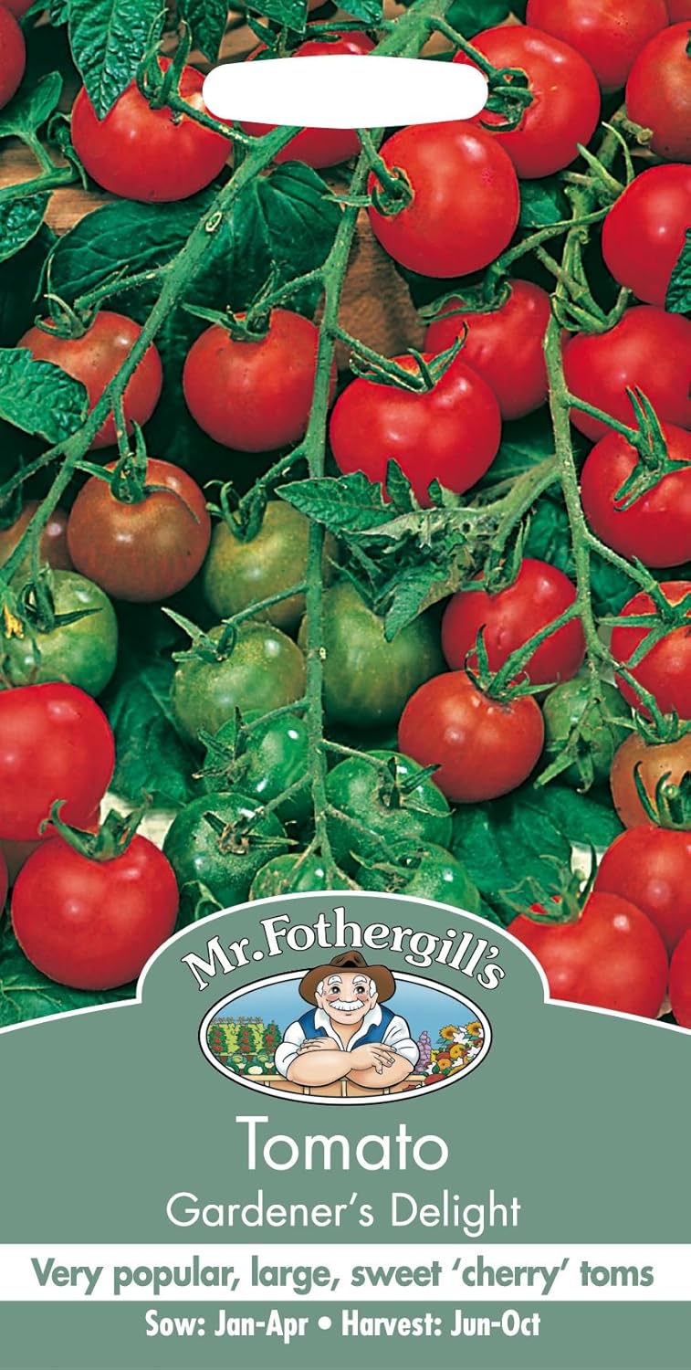 Mr Fothergills Pictorial Packet Vegetable Tomato Gardener’s Delight 50 Seeds Amazon.co
