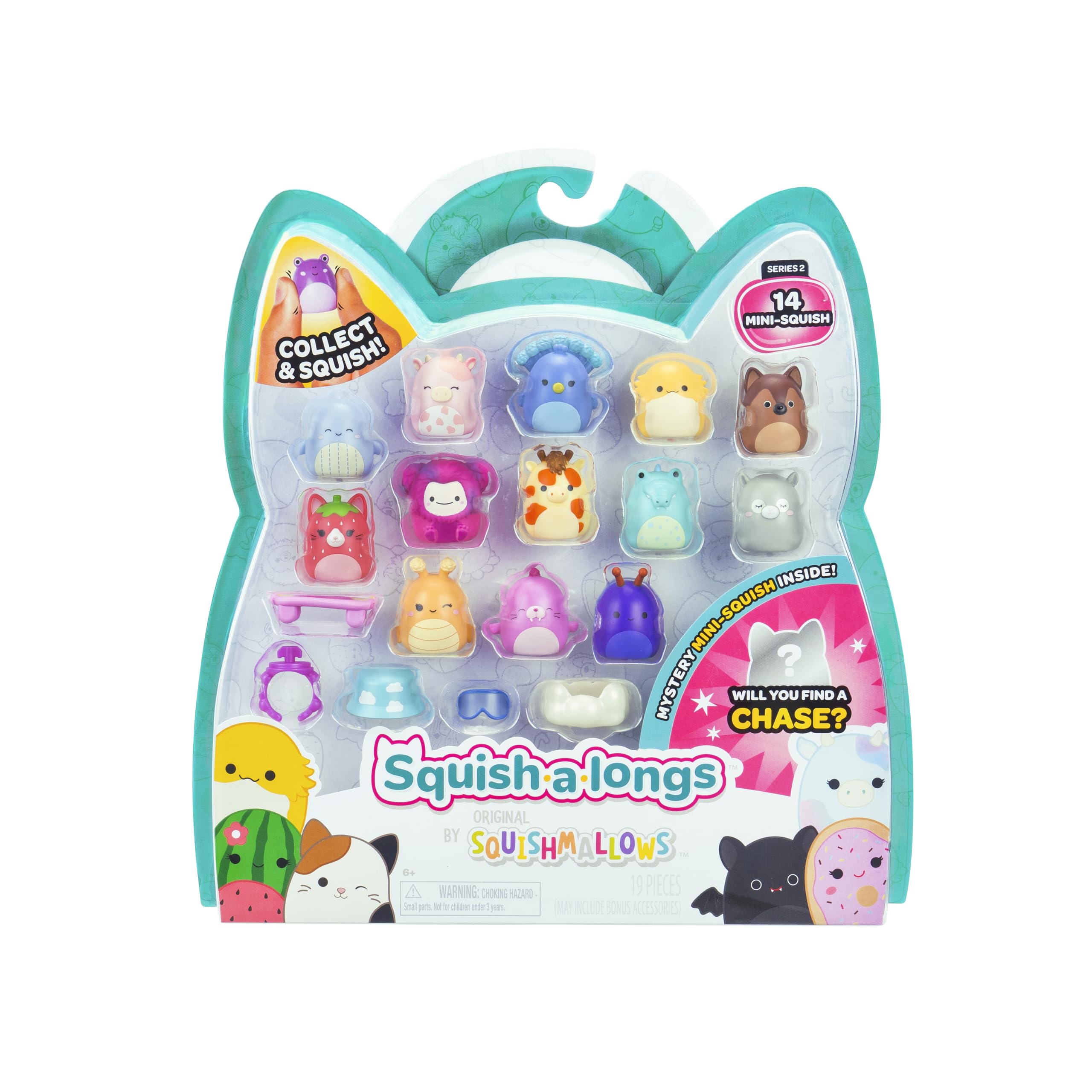 Squish-a-longs 14 Pack - Series 2, Wave 2